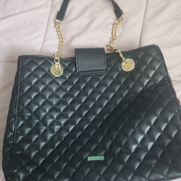 Black and gold Aldo purse - Picture 3 of 4